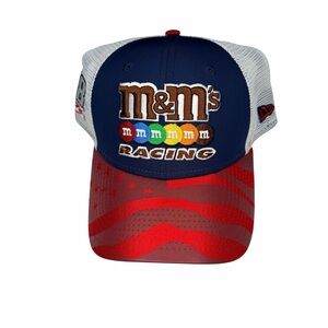 Kyle Busch #18 M&M's Racing NASCAR Salutes Trucker Hat New Era 9FORTY
